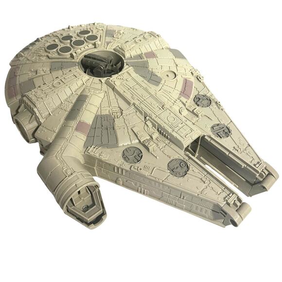 1995 Louis Galoob Toys Millennium Falcon Clamshell-Missing Some Parts - Picture 1 of 12